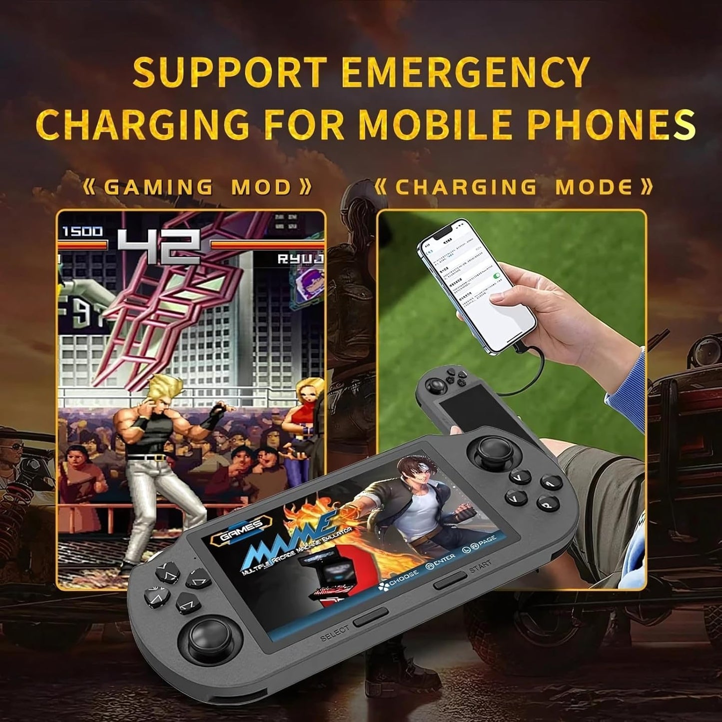 SF3000 Retro Handheld Game Console